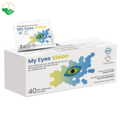 Viên uống My Eyes Vision hỗ trợ giảm nhức mỏi mắt, khô mắt, hạn chế lão hóa mắt (Hộp 40 viên)