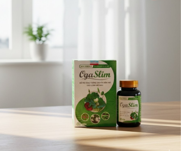 Viên uống Oga Slim giảm cân chính hãng (Hộp 1 lọ 60 viên)