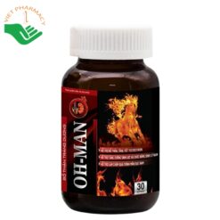 Viên Uống OH-MAN Hỗ Trợ Bổ Thận Và Tăng Cường Chức Năng Sinh Lực Cho Nam Giới (Hộp 30 Viên)