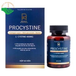 Viên uống Procystine hỗ trợ giảm mụn và làm trắng da (Hộp 60 viên)
