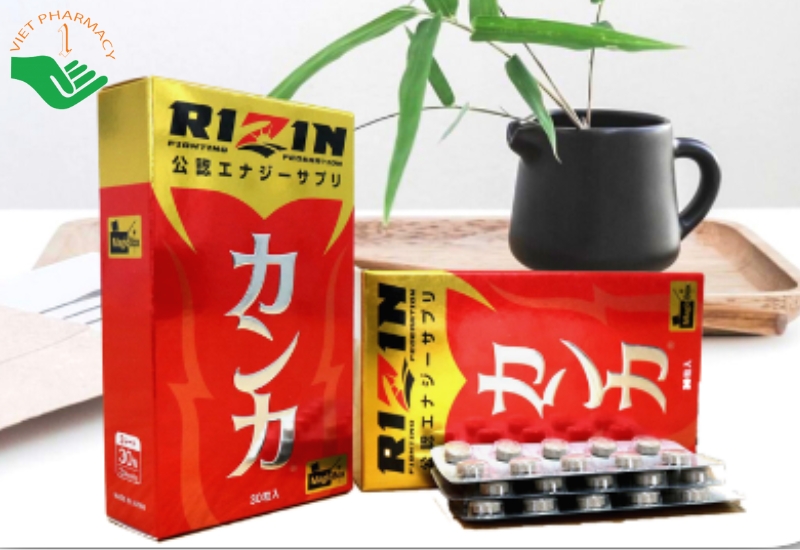 Viên uống Rizin Nhật Bản giúp bồi bổ sức khỏe và tăng cường sinh lực (Hộp 30 viên)