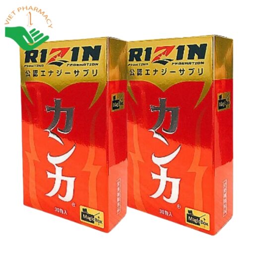 Viên Uống Rizin Nhật Bản Giúp Bồi Bổ Sức Khỏe Và Tăng Cường Sinh Lực (Hộp 30 Viên)