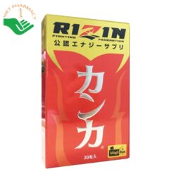 Viên uống Rizin Nhật Bản giúp bồi bổ sức khỏe và tăng cường sinh lực (Hộp 30 viên)