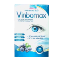 Viên uống Vinbomax cải thiện thị lực, giảm khô mỏi mắt (Hộp 1 lọ 60 viên)