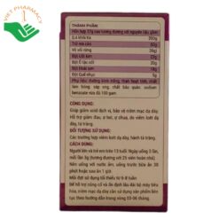 Viên uống Vitos hỗ trợ cải thiện trào ngược và viêm loét dạ dày (Hộp 100g)