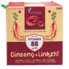 Vitamin 8B With Ginseng + Linhzi hỗ trợ giúp tăng cường sức khỏe (Hộp 10 vỉ x 10 viên)