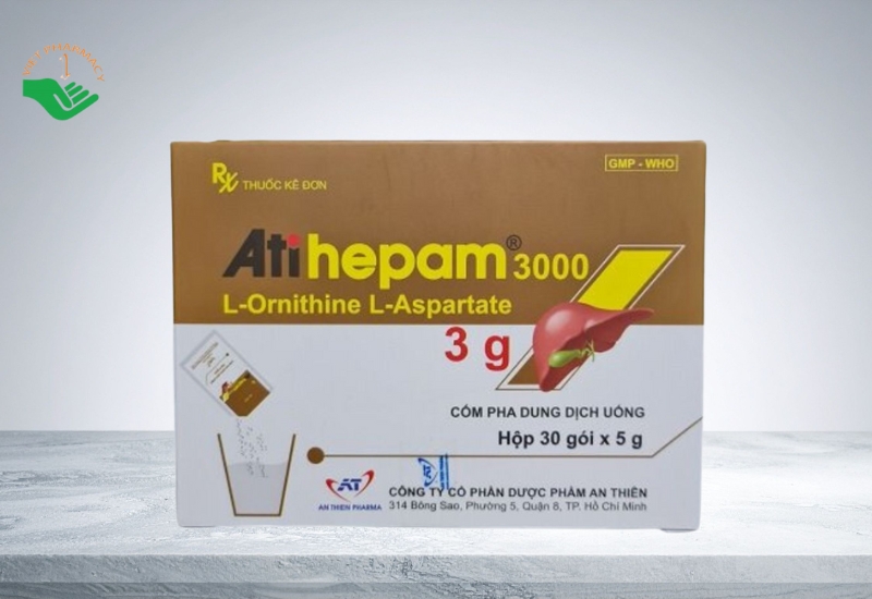 Atihepam 3000 điều trị các bệnh lý về gan
