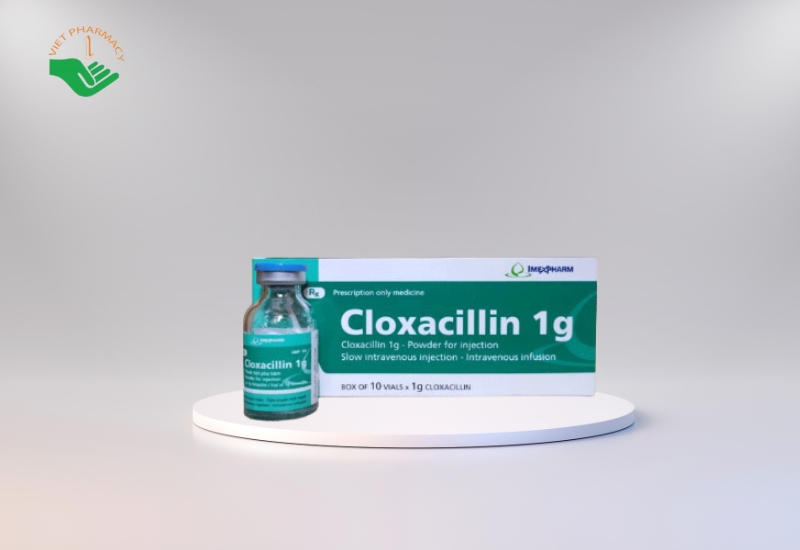 Thuốc Cloxacillin 1g Imexpharm điều trị nhiễm khuẩn nặng