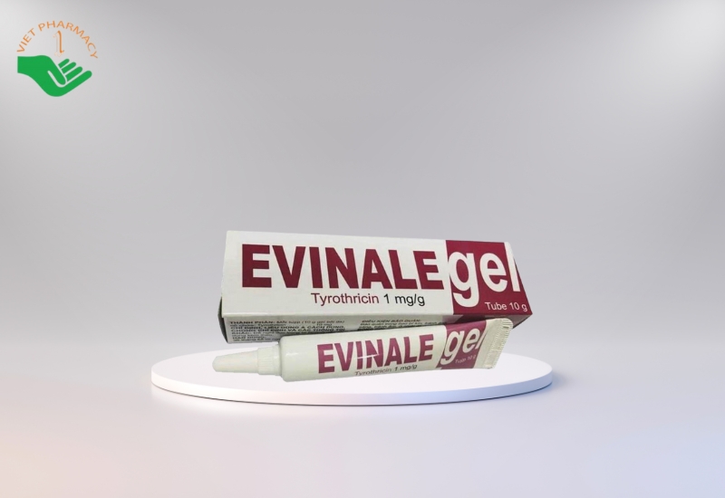 Evinale gel giúp diệt vi khuẩn, hạn chế mưng mủ, sưng đau và hỗ trợ quá trình tái tạo da