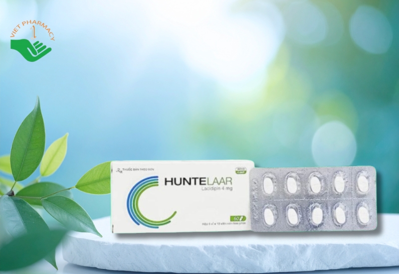 Huntelaar 4mg điều trị tăng huyết áp vô căn