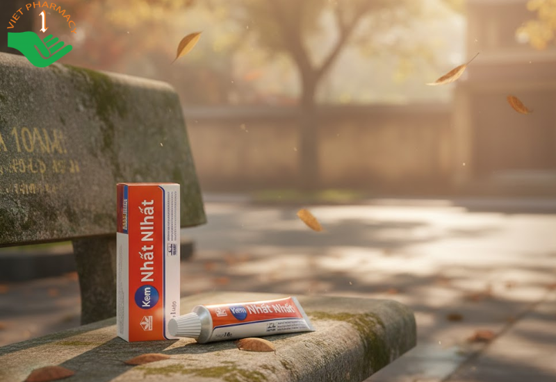 Kem Nhất Nhất kem bôi sát trùng, tiêu viêm, giảm ngứa da (Tuýp 10g)