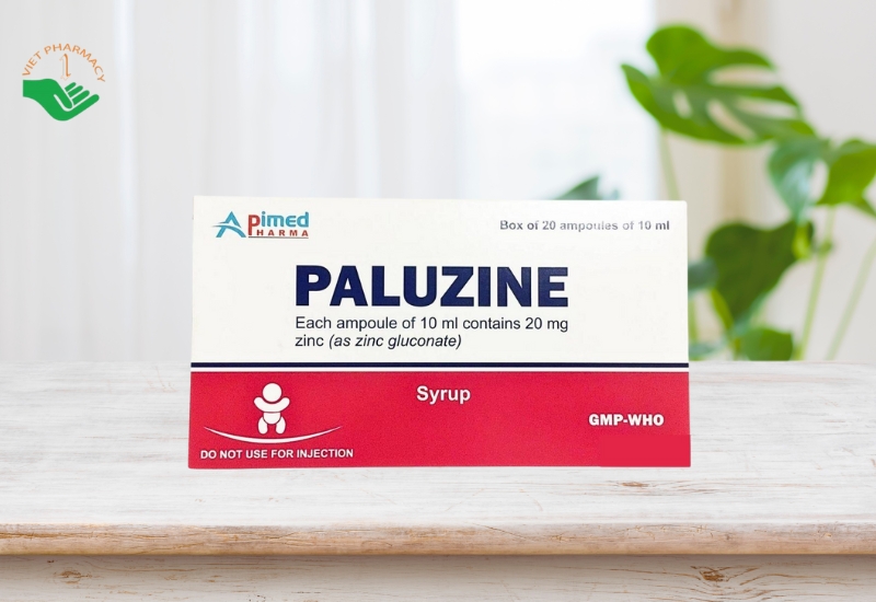 Paluzine 20mg/10ml tăng sức đề kháng cho trẻ em và người bị suy nhược cơ thể