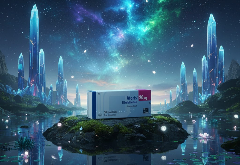 Thuốc Atoris 20mg giảm thiểu nguy cơ mắc bệnh tim mạch (Hộp 3 vỉ x 10 viên)