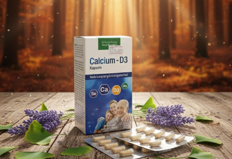 Viên uống Calcium D3 Kapseln bổ sung canxi cho cơ thể (Hộp 60 Viên)