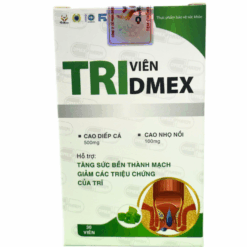 Viên uống Tri Dmex hỗ trợ bệnh trĩ