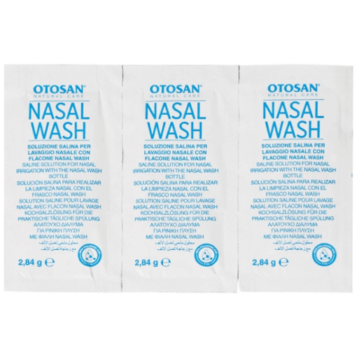 Bộ sản phẩm rửa mũi OTOSAN NASAL WASH loại bỏ dư thừa chất nhầy, chất ô nhiễm không khí (30 gói)
