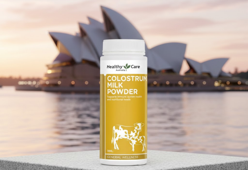 Bột sữa bò non Úc Healthy Care Colostrum Milk Powder (hộp 300g)