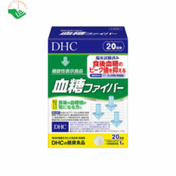 Bột uống DHC Blood Sugar Fiber hỗ trợ giảm hấp thu đường, giúp giảm nguy cơ tăng đường huyết sau ăn (30 gói)