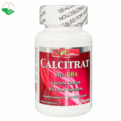 Calcitrat hỗ trợ xương răng chắc khỏe, bổ sung canxi và vi chất cho phụ nữ mang thai (Hộp 1 lọ x 30 viên)