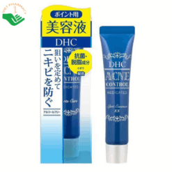 Tinh chất giảm mụn DHC Acne Control Spot Essence EX giúp làm dịu da, cung cấp độ ẩm và dưỡng chất, hỗ trợ cải thiện tình trạng da mụn (Lọ 15g)