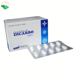 Dicarbo Genuone bổ sung canxi và vitamin D, ngừa loãng xương (10 vỉ x 10 viên)