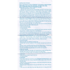 Dung dịch muối rửa mũi OTOSAN NASAL WASH loại bỏ dư thừa chất nhầy, chất ô nhiễm không khí (30 gói)