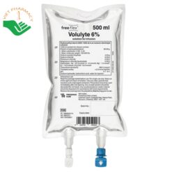 Dung dịch truyền tĩnh mạch Volulyte 6% điều trị giảm thể tích tuần hoàn (Túi Polyolefine x 500ml)