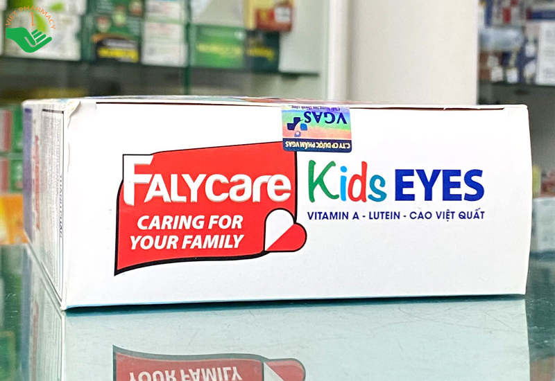 Dung dịch uống Kids Eyes hỗ trợ giảm các triệu chứng khô mắt, mỏi mắt (Hộp 20 ống x 10ml)