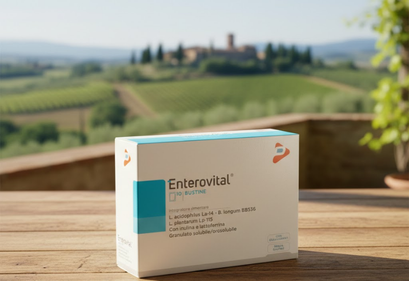 Enterovital Men Vi Sinh Hỗ Trợ Cân Bằng Hệ Vi Sinh