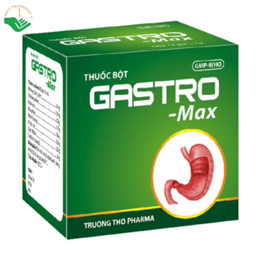 Gastro Max Trường Thọ trị viêm loét dạ dày, tá tràng (Hộp 15 gói x 5g)
