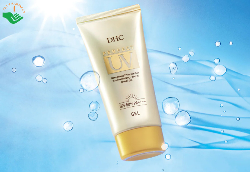Gel chống nắng DHC Perfect UV Gel bảo vệ da trước tác hại của tia UVA/UVB (Tuýp 80g)