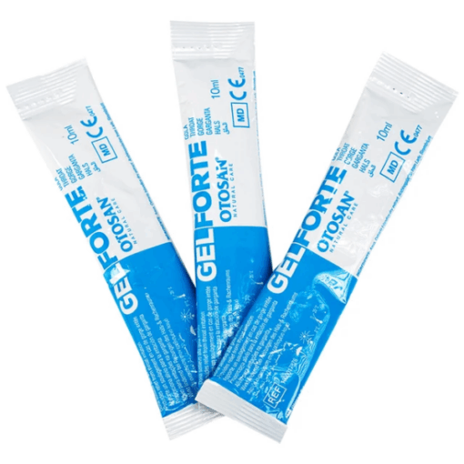 Gel ngậm họng Otosan Throat Gel Forte hỗ trợ làm dịu đau rát, khô họng, khàn tiếng; giúp giảm ho (hộp 14 gói)