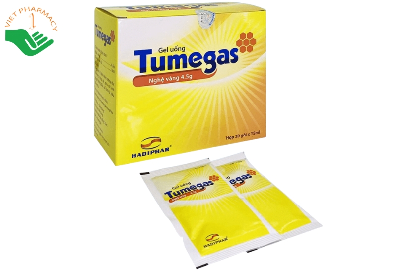 Gel uống Tumegas điều trị viêm loét dạ dày và tá tràng (Hộp 20 Gói)