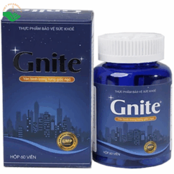 Gnite hỗ trợ giảm căng thẳng thần kinh stress, ngủ ngon (Hộp x 60 viên)