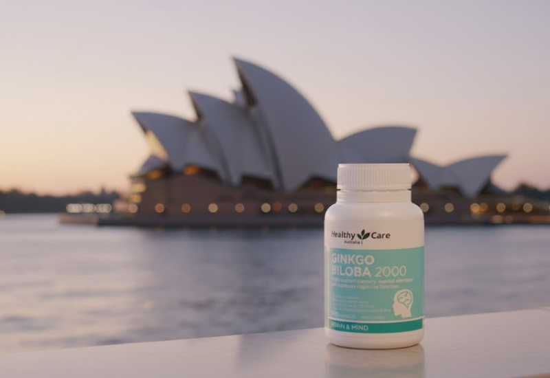 Healthy Care Ginkgo Biloba 2000 tăng cường tuần hoàn máu não (hũ 100 viên)