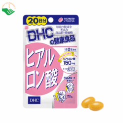 Hyaluronic Acid 150mg giúp giữ nước và duy trì độ ẩm cho làn da căng mịn, đàn hồi, hạn chế nếp nhăn (20 viên)