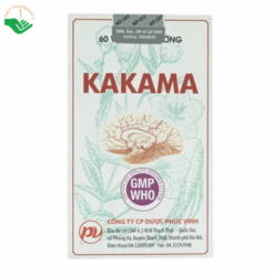 Kakama điều trị thiểu năng tuần hoàn não, ứ huyết, đau đầu (Hộp 60 viên)