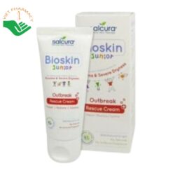 Kem bôi Bioskin Junior Cream giảm tình trạng chàm da và làm mát da (Hộp 1 lọ 50ml)