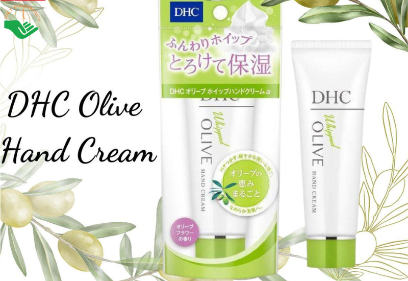 Kem dưỡng da nhật bản DHC Olive Hand Cream (Hộp 1 tuýp x 50ml)