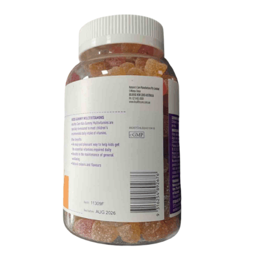 Kẹo dẻo Úc Vitamin Tổng Hợp HEALTHY CARE cho bé (hộp 250 viên)