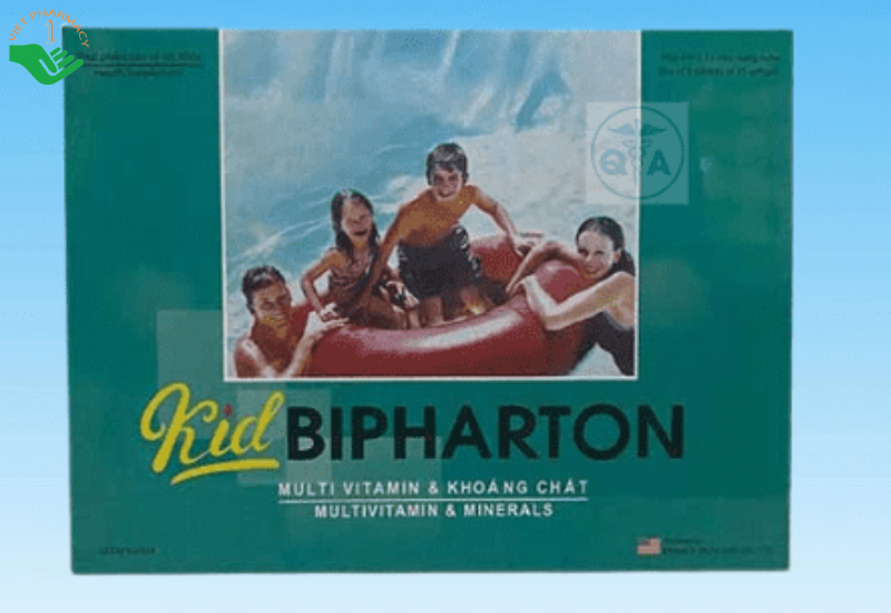 Kit Bipharton bổ sung vitamin và khoáng chất cần thiết hỗ trợ tăng cường sức đề kháng, tăng cường sức khỏe (Hộp 6 vỉ x 15 viên)