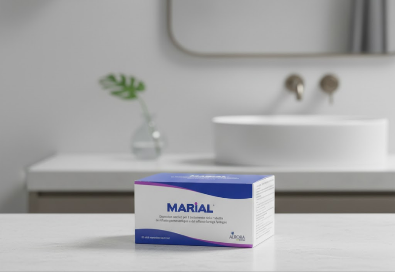 Marial Gel chống trào ngược dạ dày thực quản, ợ chua, khó tiêu (Hộp 20 gói)