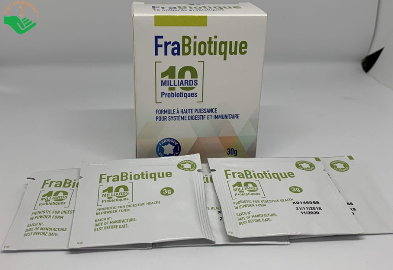 Men vi sinh Frabiotique bổ sung lợi khuẩn cho đường tiêu hóa khỏe ( Hộp 10 gói x 3 g)