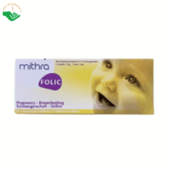 Mithra Folic cung cấp Acid Folic cho mẹ bầu, người đang cho con bú (Hộp 3 vỉ x 28 viên)