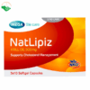 Natlipiz (Krill Oil 500mg) hỗ trợ giảm nguy cơ xơ vữa động mạch, hỗ trợ giảm cholesterol (Hộp 3 vỉ x 10 viên)