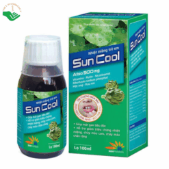 Nhiệt miệng trẻ em Suncool hỗ trợ thanh nhiệt, giảm nhiệt miệng, nóng trong (Chai 100ml)