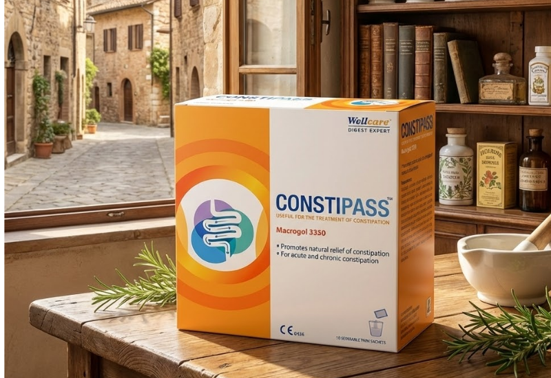 Sản phẩm nhuận tràng CONSTIPASS điều hòa ruột một cách tự nhiên (hộp 20 gói)