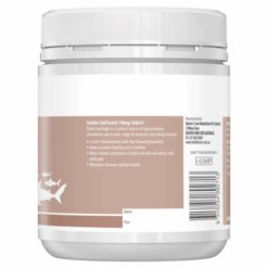 Sụn vi cá mập HEALTHY CARE tăng cường chức năng khớp khỏe mạnh (Hũ 750MG)