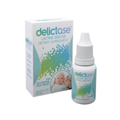 Thực phẩm bảo vệ sức khỏe: DELICTASE DROPS cải thiện tiêu hóa giúp giảm các triệu chứng không dung nạp lactose (lọ 15ml)