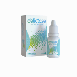 Thực phẩm bảo vệ sức khỏe: DELICTASE DROPS cải thiện tiêu hóa giúp giảm các triệu chứng không dung nạp lactose (lọ 15ml)